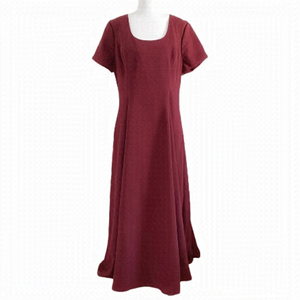 ALEX HANSON BRIDAL BURGUNDY FORMAL EVENING DRESS - 10